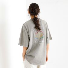 【POLeR/ポーラー】PIGMENT SOUVENIR TEE/スーベニアTシ