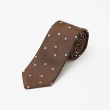 シルクネクタイ ドット柄 / MADE IN JAPAN