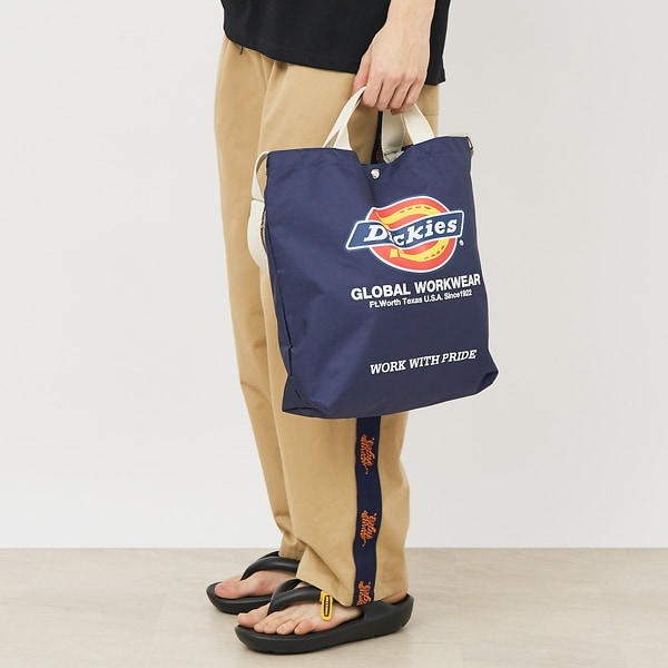 [}C]yDICKIES/fBbL[YzLOGO PRINT 2WAY SHOULDER/AonEXiABAHOUSEj lCr[