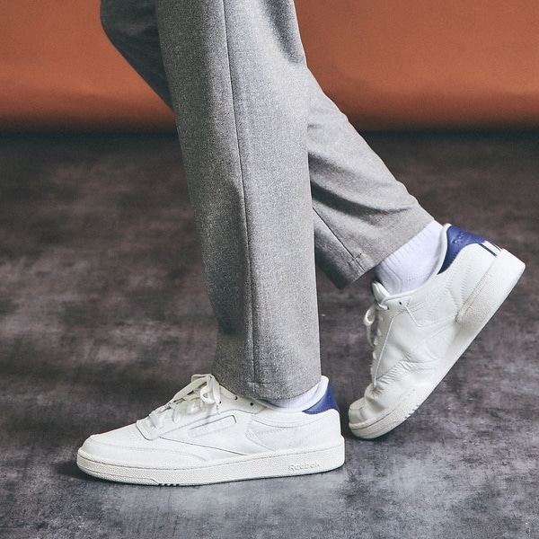 値下げ❗️新品❗️Reebok おしゃれスニーカー グレー/ネイビー　26cm 値下げ❗️新品❗️Reebok おしゃれスニーカー グレー/ネイビー 26cm