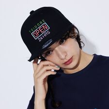 【YOIDORE/ヨイドレ 】 オアイソ刺繍 CAP/24HRS OPEN/ベー