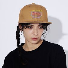 【YOIDORE/ヨイドレ 】 オアイソ刺繍 CAP/24HRS OPEN/ベー