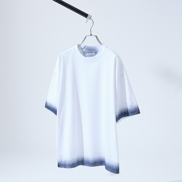 バックプリント グラフィック 半袖Tシャツ/オーバーサイズ/LE TRIO AB