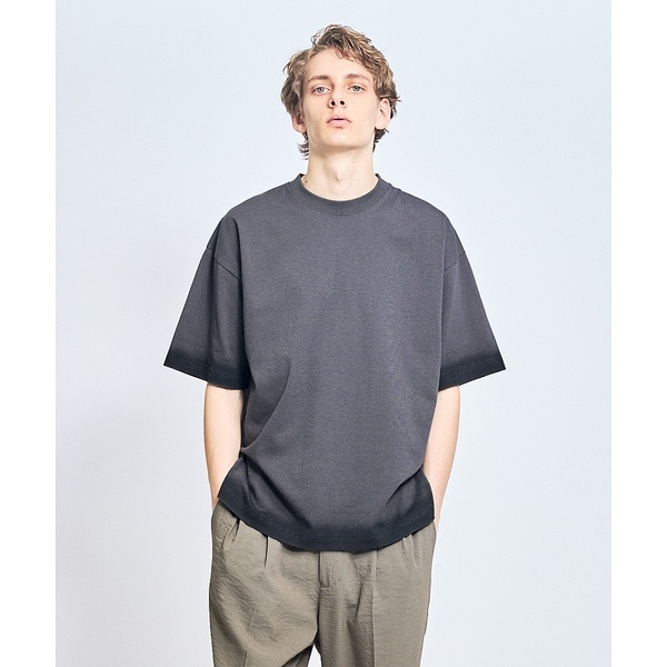 バックプリント グラフィック 半袖Tシャツ/オーバーサイズ/LE TRIO AB