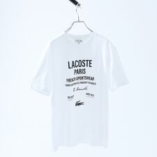 【LACOSTE / ラコステ】タイポグラフィTシャツ