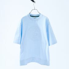 【LACOSTE / ラコステ】トーン・オン・トーンステッチ半袖スウェット /