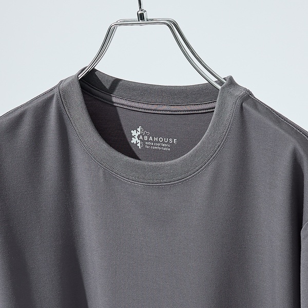 接触冷感/WEB限定】フリーザーTシャツ /アイスピケ ストレッチ
