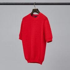 フルニードル メッシュニットTシャツ