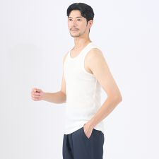【AH ABAHOUSE】テレコ タンクトップ