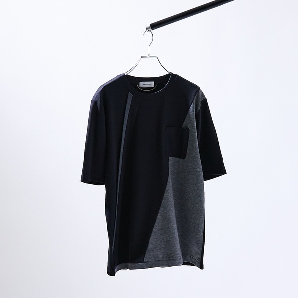 異素材カラーブロック 半袖Tシャツ | 5351プール・オム(5351POUR LES