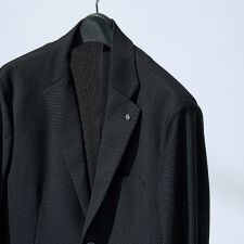 【セットアップ対応/FLEX JACKET】トリコット メッシュジャケット /