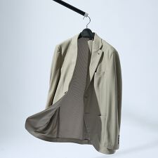 【セットアップ対応/FLEX JACKET】トリコット メッシュジャケット /