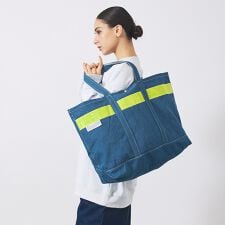 【WEEKENDER/ウィークエンダー】 SAFETY DENIM TOTE/デ