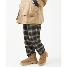 【Revo.レボ】ルーズフィットオンブレーチェックイージーパンツ /グランジ/ユ