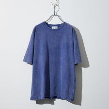 【ピグメント加工】クルーネック半袖Ｔシャツ