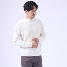 【自宅洗濯可 / カシミヤタッチ】プルオーバー クルーネック ニット【予約】