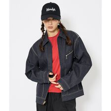 【Lee/リー 】DENIM ZIP UP BLOUSON/オーバーサイズ デニ