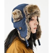 【RUBEN/ルーベン】DENIM FLYGHT CAP/デニムフライトキャップ