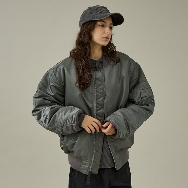 Valley Apparel フライトジャケット MA-1 ネイビー Valley Apparel