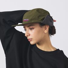 アバハウス(ABAHOUSE)の【POLER / ポーラー】NYLON FLAP CAP / ナイロン フラップ