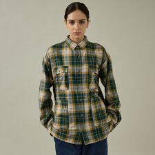 【NANGA/ナンガ】FADE TARTAN CHECK CAMP SHIRT/