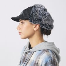 アバハウス(ABAHOUSE)の【POLER / ポーラー】FLIGHT NYLON FUR FLAP / フラ