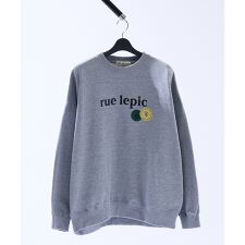 CAFE graphic ロゴプリント スウェット オーバーサイズ / ユニセッ