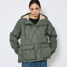 【TAION / タイオン】ミリタリー ダウンフーディー/ダウン/プルオーバー/