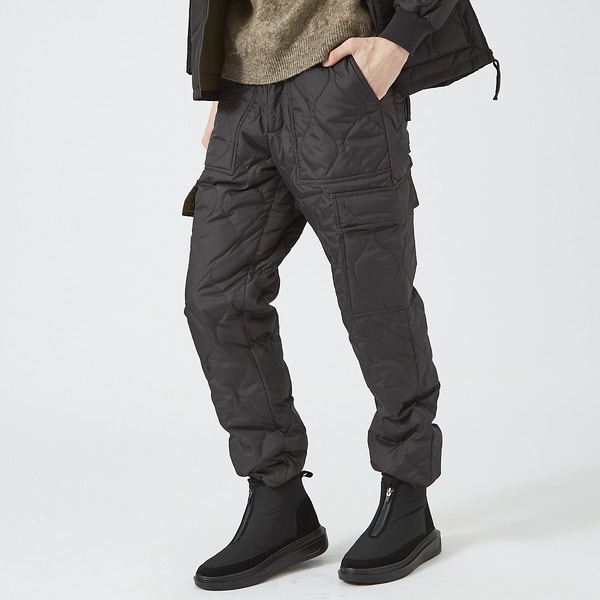 [}C]yTAION / ^CIzMILITARY CARGO DOWN PANTS//AonEXiABAHOUSEj ubN