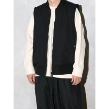 【MADE IN STANDARD】 BLACK MA-1 VEST REVER