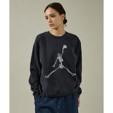 【THRIFTY LOOK 】JUMP SKULL CREW SWEAT/ユーズ