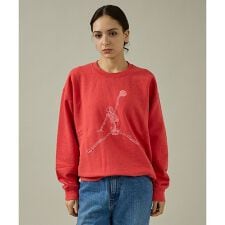 【THRIFTY LOOK 】JUMP SKULL CREW SWEAT/ユーズ