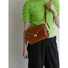 アバハウス(ABAHOUSE)の【cheek/チーク】studs shoulder/ショルダーバッグ/クラッチバ