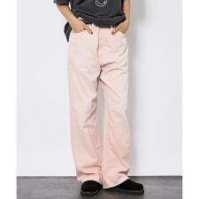 【Johnbull／ジョンブル】ガーメントダイ フレアワイドパンツ／セットアップ