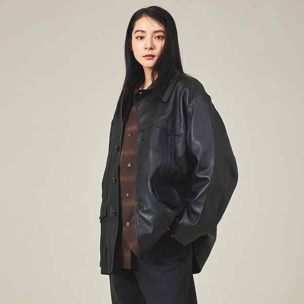 MARKAWARE / マーカウェア】NATURAL ALPACA WAYFARER コート