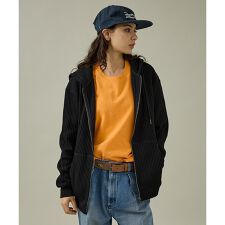 【JEMORGAN /ジェーイーモーガン】ビッグワッフルWジップパーカー/フーデ