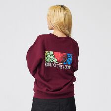 【FRUIT OF THE LOOM】PRINT SWEAT2/ロゴ/ユニセック