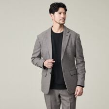 【カシミヤブレンド】ウール ツイルジャケット / セットアップ対応【予約】