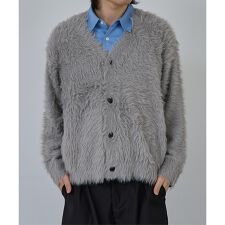 【AH ABAHOUSE】ロングシャギー ニットカーディガン