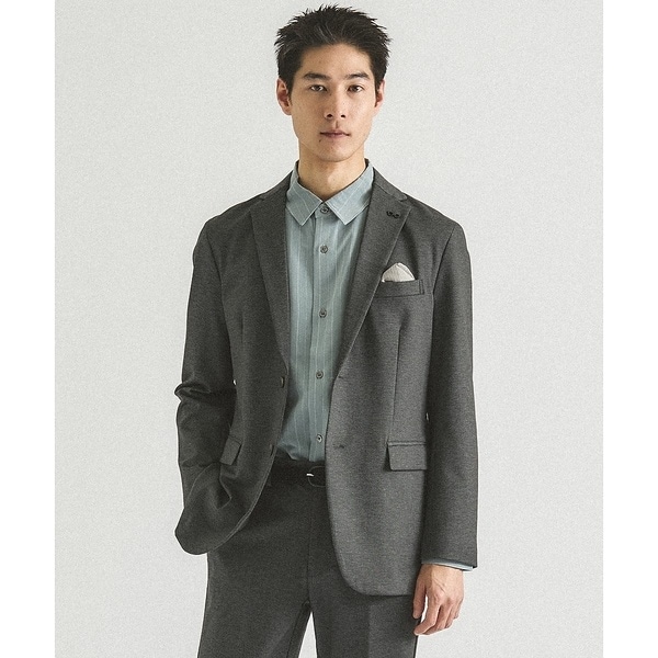 カシミヤブレンド】ウール ツイルジャケット / セットアップ対応