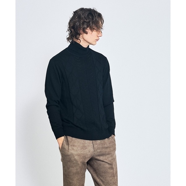 Toironier／トワロニエ／Zip Waffle Knit Hoodie | ガーデン(GARDEN