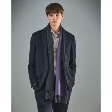 【セットアップ対応】WOOL×COTTON ムリネ ジャージー ジャケット /