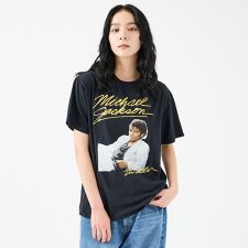 【THRIFTY LOOK / スリティフィルック/】MUSIC TEE / R