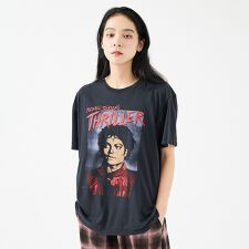【THRIFTY LOOK / スリティフィルック/】MUSIC TEE / R