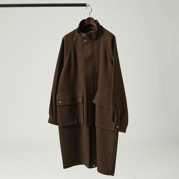 【LA BOUCLE / ラブ―クル】ウルトラスエード コート EDIFICE LA BOUCLE（エディフィスラブークル）の「【LA BOUCLE / ラブ