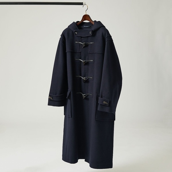 INVERTERE エディフィス別注 サイズ38 ブラック ダッフル 未使用 INVERTERE(インバーティア) 別注 デタッチャブルヘリンボンダッフル