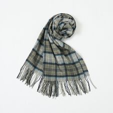 【カシミヤ100％】チェック柄 マフラー 60×180