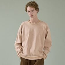 フェード ポンチ クルーネック スウェット