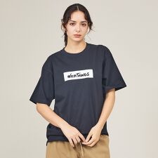 【WILDTHINGS / ワイルドシングス】BOX LOGO TEE / ボッ
