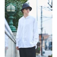 【FORTUNA /フォルトゥナ】DoubleLinenShirt/ダブルリネン